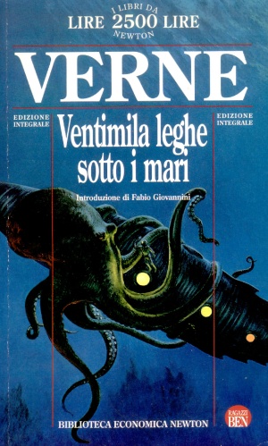 Copertina Ventimila leghe sotto i mari